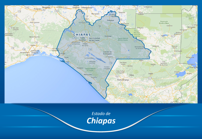 Camiones de la Ciudad de México a Chiapas