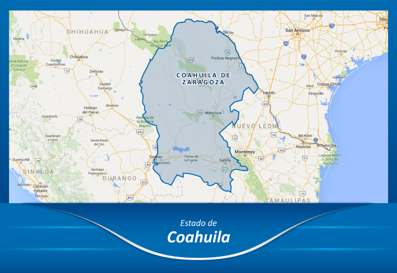 Camiones de la Ciudad de México a Coahuila