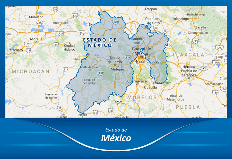 Camiones de la Ciudad de México a Estado de México
