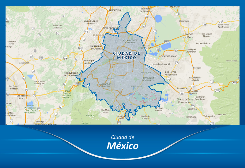 Camiones de la Ciudad de México a la Ciudad de México