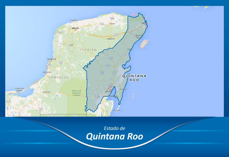 Camiones de la Ciudad de México a Quintana Roo