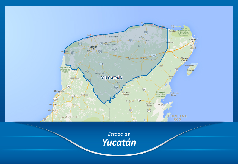 Camiones de la Ciudad de México a Yucatán